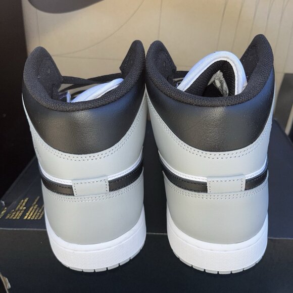 NEW Nike Air Jordan 1 Mid “Barons” White Smoke Grey DQ8426 101  Men Size 13 main image 6